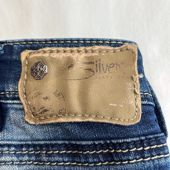 Silver Jeans AIKO boot cut fading Stretch jeans SZ 30 - Picture 14 of 14